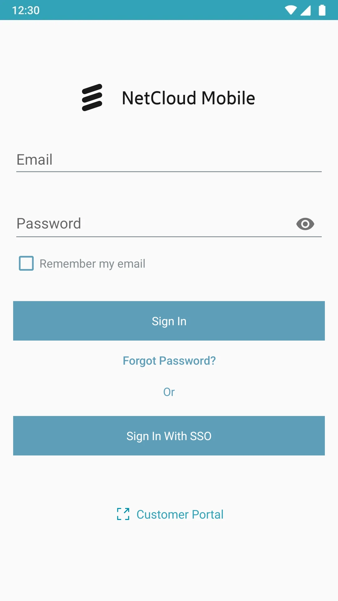 Ericsson NetCloud Mobile screenshot